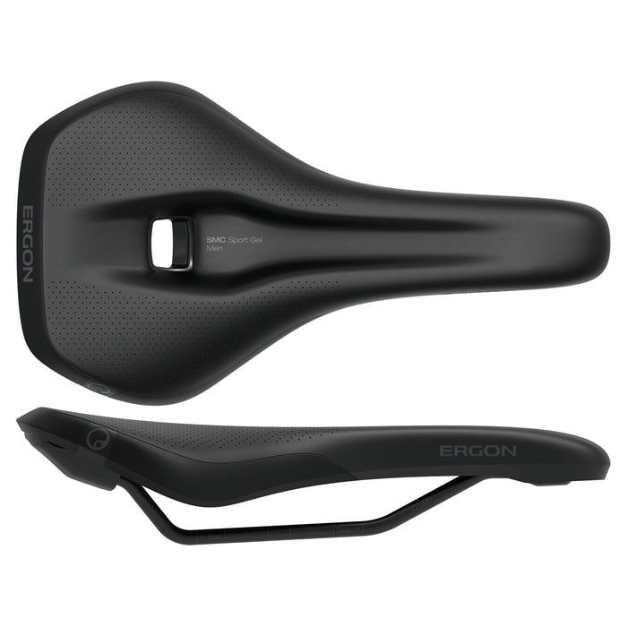 Ergon SMC Men's Sport Gel Saddle, Medium/Large - Stealth