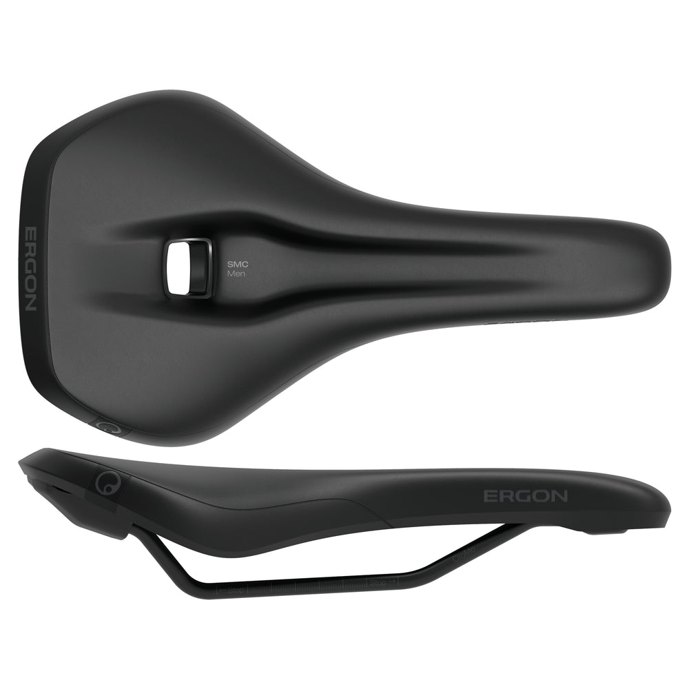 Ergon SMC Men's Saddle, Small/Medium - Stealth