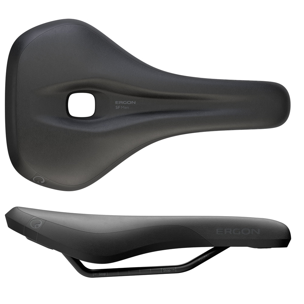 Ergon SF Men's Saddle, Medium/Large - Black