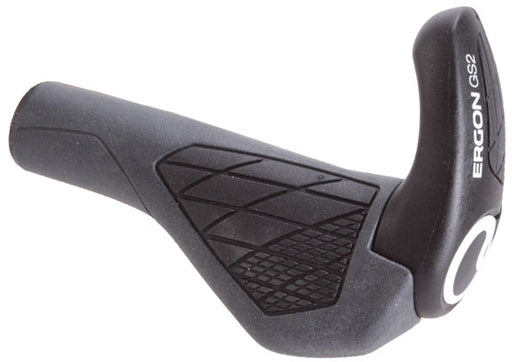 Ergon GS2 grips, 90mm composite bar end - small