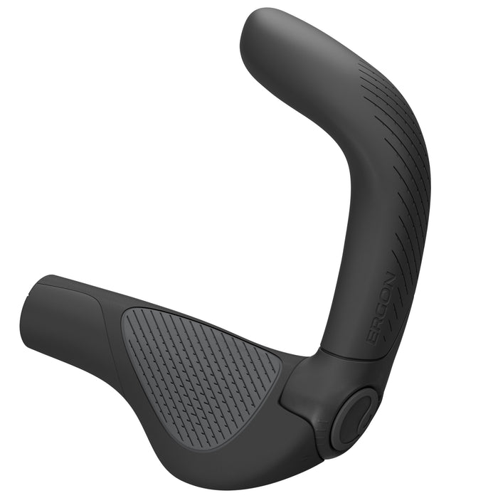 Ergon GP5 Evo Grips, Large, Black/Gray