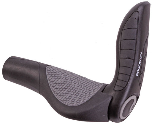 Ergon GP4 grips, 130mm Composite Bar End -  Small