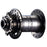 E*thirteen Sidekick Front Hub, 28h, 15/20x110 Boost, Black/Silv