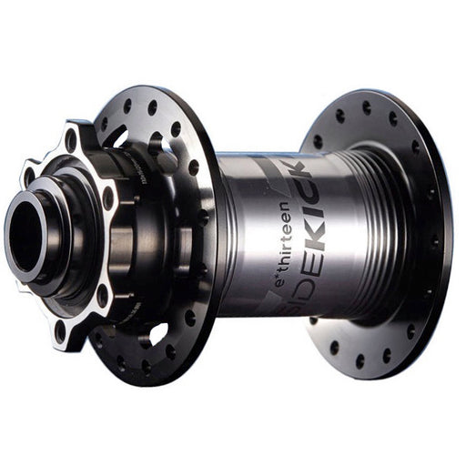 E*thirteen Sidekick Front Hub, 32h, 15/20x110 Boost, Black/Silv