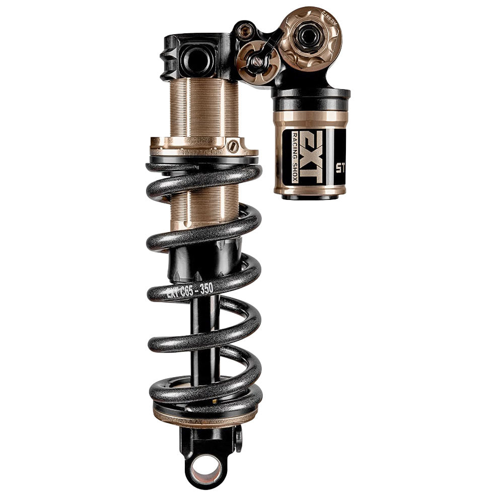 EXT Storia V4 Coil Frame Shock, Trunnion, 205x65mm, Blk/Gl