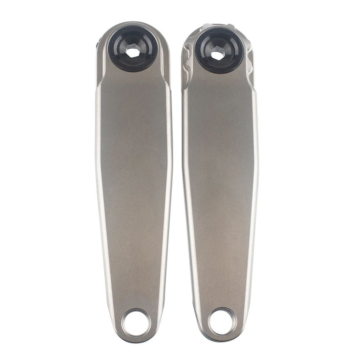 5Dev RGXC Ti Cranks, 170mm (No Spindle), Raw