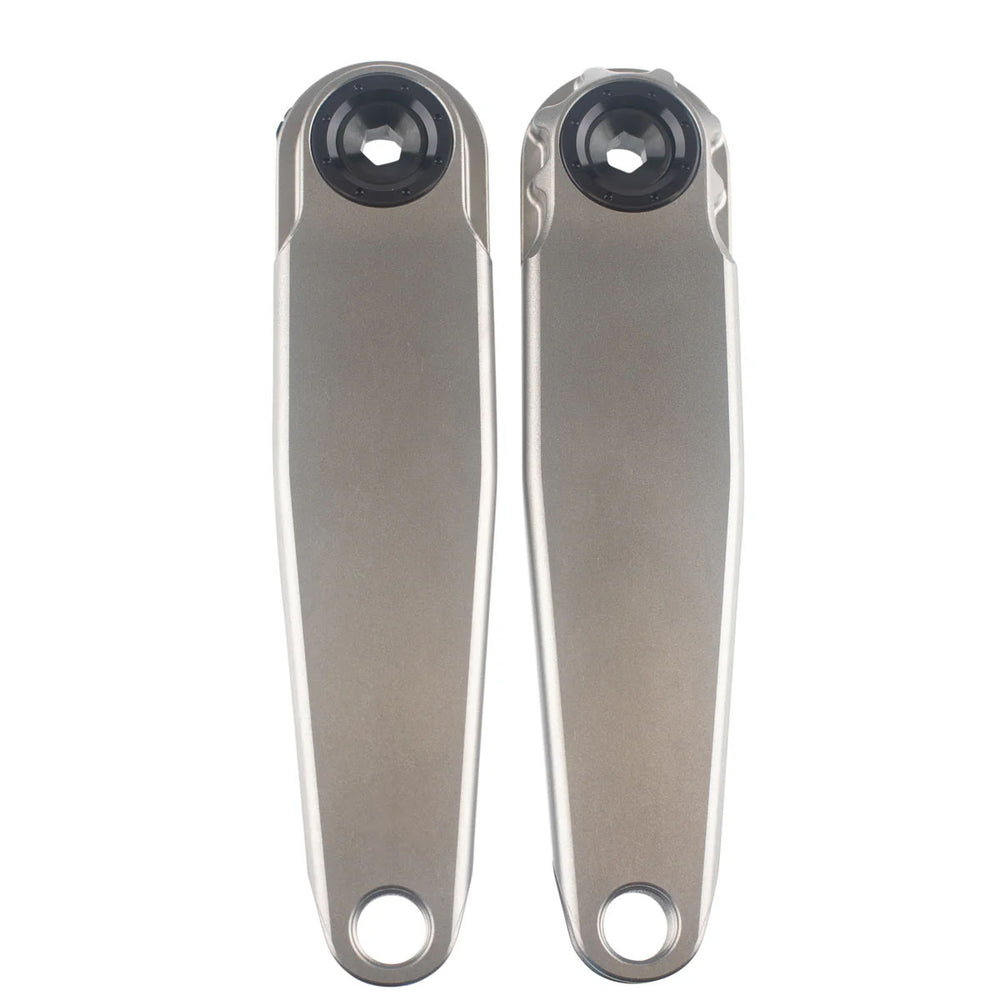 5Dev RGXC Ti Cranks, 160mm (No Spindle), Raw