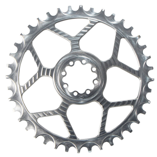 5Dev Aluminum Road Chainring, 8-Bolt Sram 42T - Raw