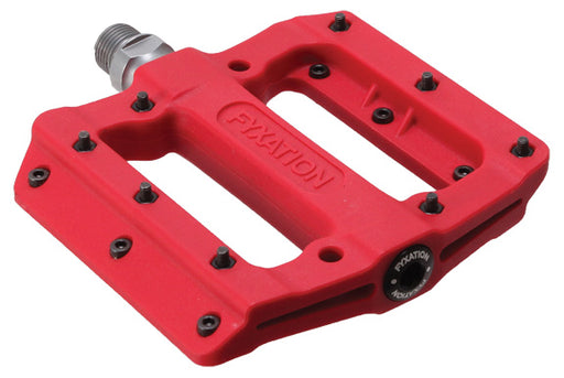 Fyxation Mesa-MP nylon platform pedals, red