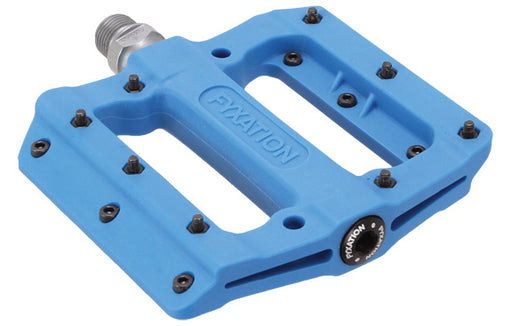 Fyxation Mesa-MP nylon platform pedals, blue