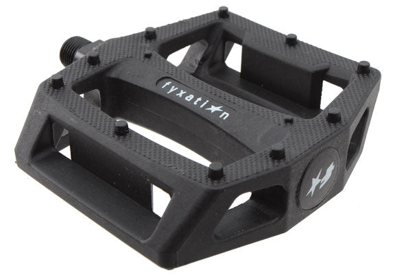 Fyxation Gates nylon platform pedals, black