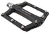 Fyxation Mesa 61 alloy thin platform pedals, black