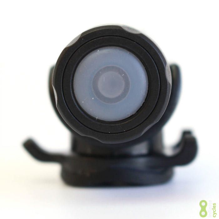 Fabric USB Front Rechargeable Bike Light - Black