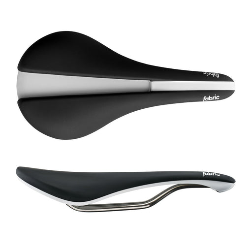 Fabric Line Shallow Race Saddle Black/White FP3056U14OS