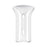 Fabric Gripper Water Bottle Cage White FP5100U40OS