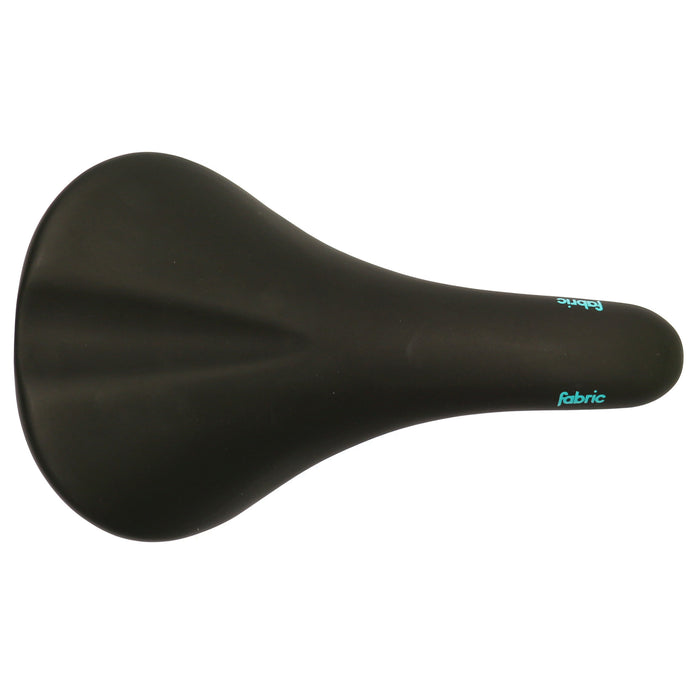 Fabric Scoop Elite Radius Gel Saddle Black/Aqua 155mm Wide FP7107U10OS