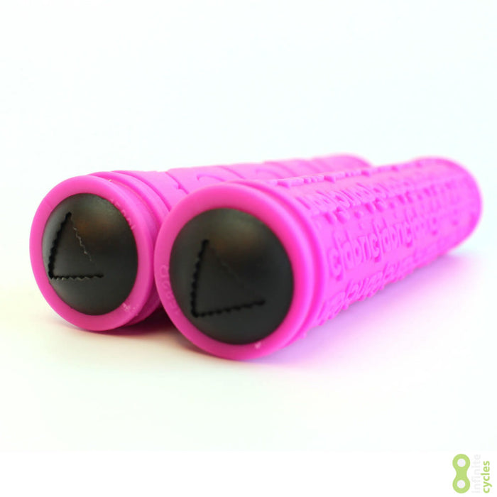 Fabric Push Bike Grips - Pink