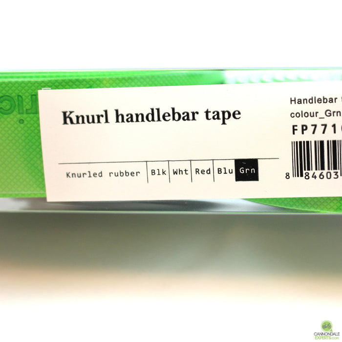 Fabric Knurl Handlebar Tape Set Green