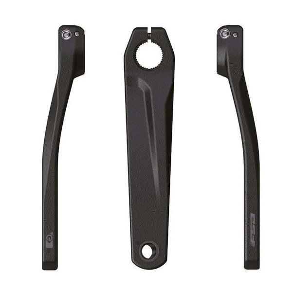 FSA (Full Speed Ahead) CK-752 Shimano STEPS Ebike Crank Armset - 160mm, Fits Shimano Hollowtech II, Black