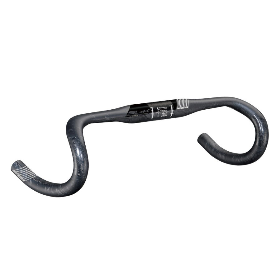 Full Speed Ahead SL-K Compact Drop Handlebar - Carbon, 31.8mm Clamp, 38cm, UD Carbon Finish