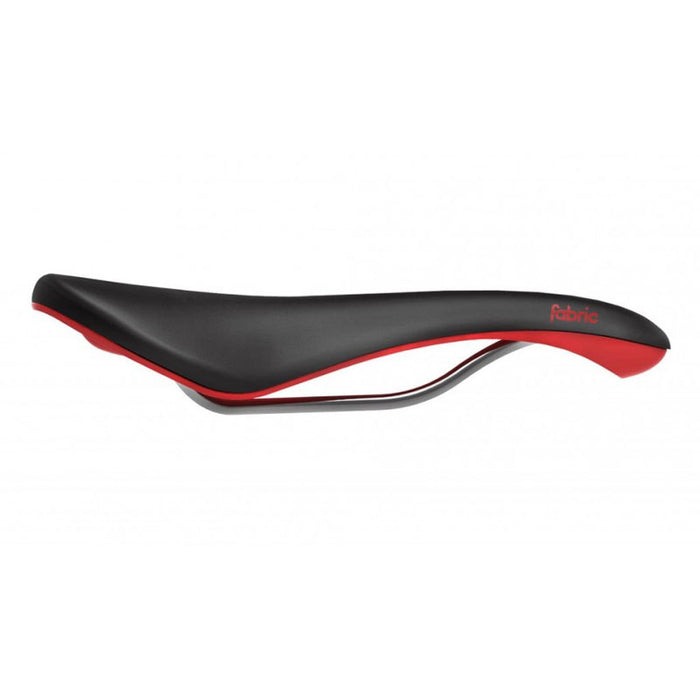 Fabric Scoop Radius Elite Saddle BLK/RED