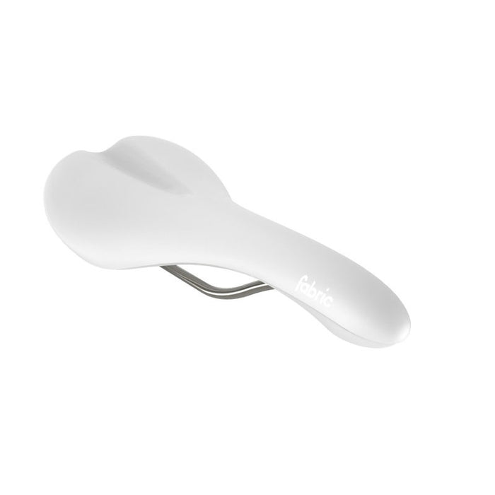 Fabric Scoop Radius Race Saddle WHT/WHT