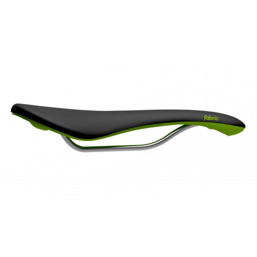 Fabric Scoop Shallow Elite Saddle BLK/GRN