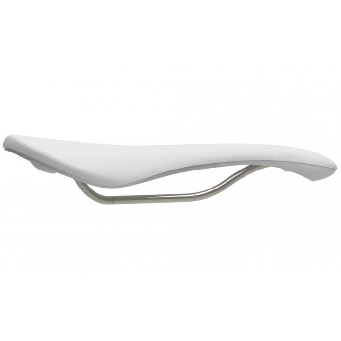 Fabric Scoop Shallow Race Saddle WHT/WHT