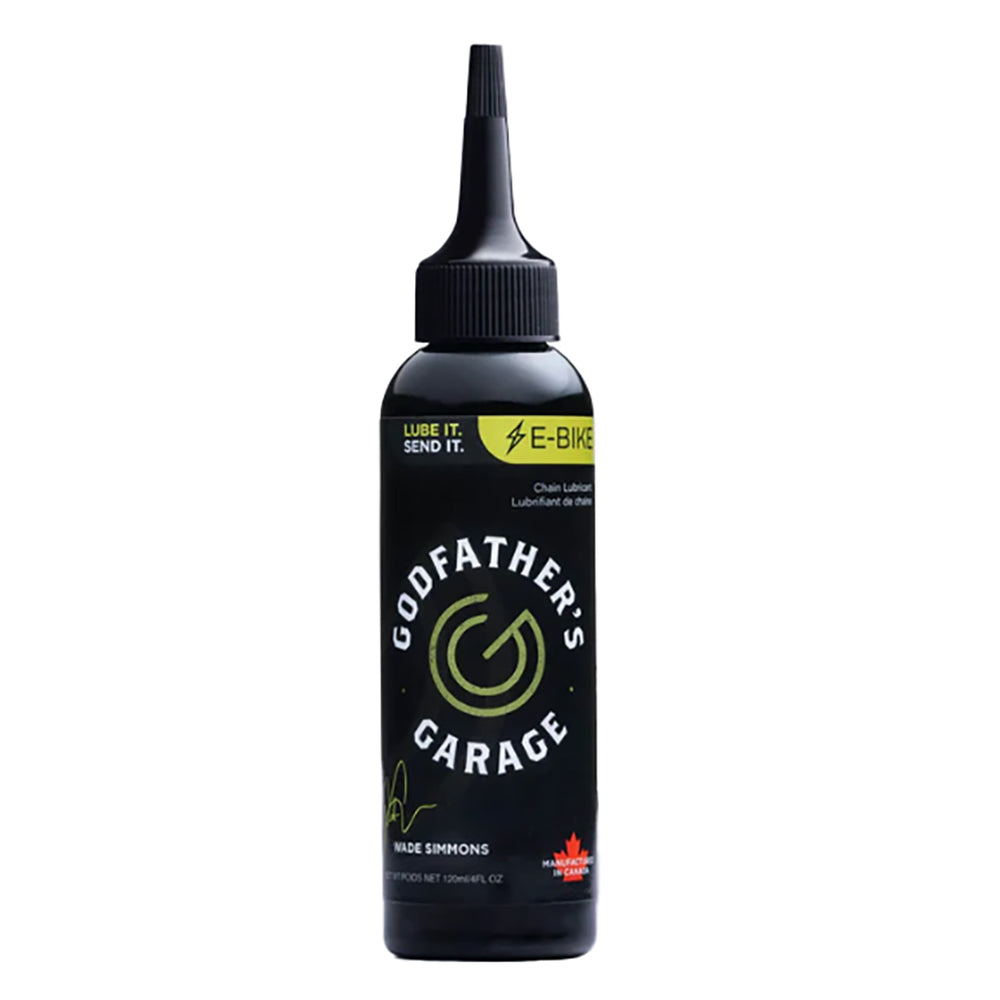 Godfather's Garage E-Bike Chain Lube, 4oz/120ml Drip