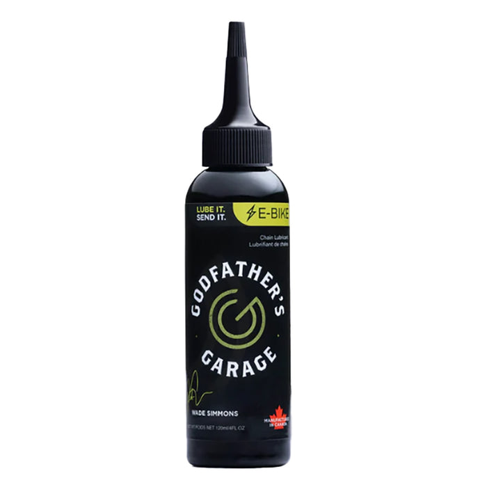Godfather's Garage E-Bike Chain Lube, 4oz/120ml Drip