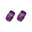 Granite-Design Juicy Nipples, Schrader, Purple, Pair