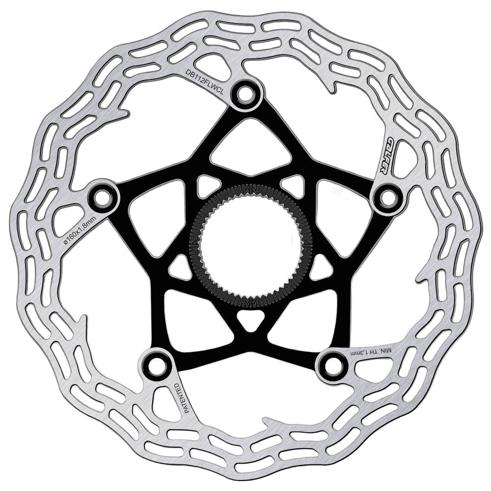 Galfer Road Disc Shark 2-Piece 160mm CL Rotor, 1.8mm