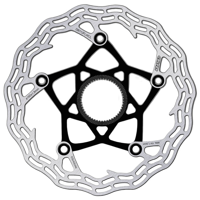 Galfer Road Disc Shark 2-Piece 160mm CL Rotor, 1.8mm