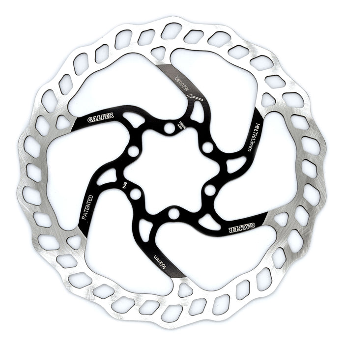 Galfer Wave disc brake rotor, 160mm