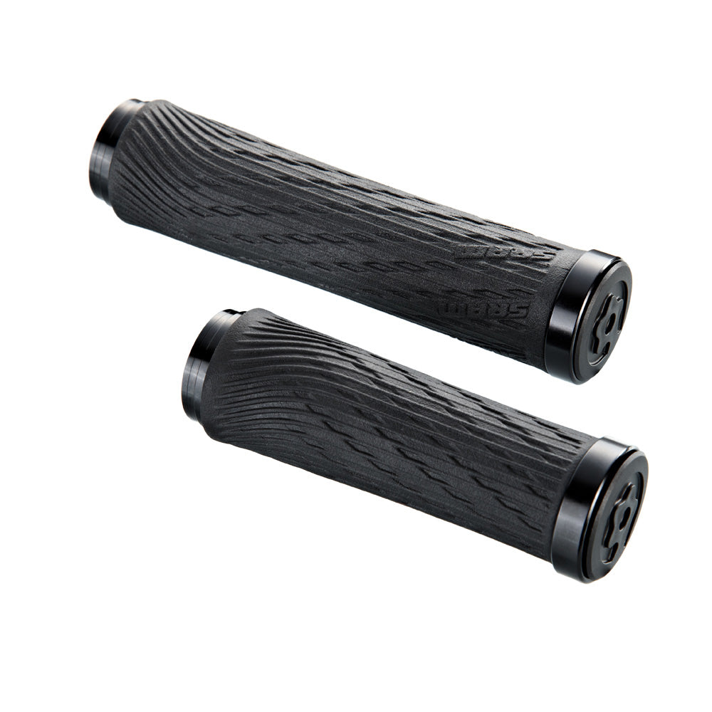 SRAM XX1 Locking Grips for GripShift - 100mm Right / 122mm Left with Black