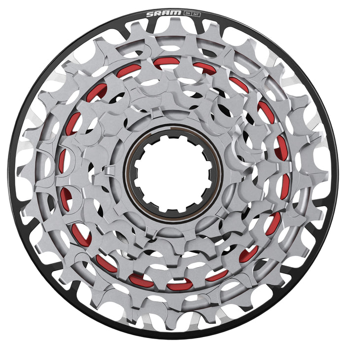 SRAM XS-797 XX DH T-Type 7sp Cassette 10-24t Silver 00.2418.163.000