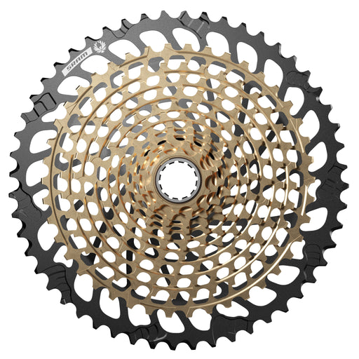 SRAM XG-1299  Eagle 12sp Cassette, 10-52t, Gold/Black