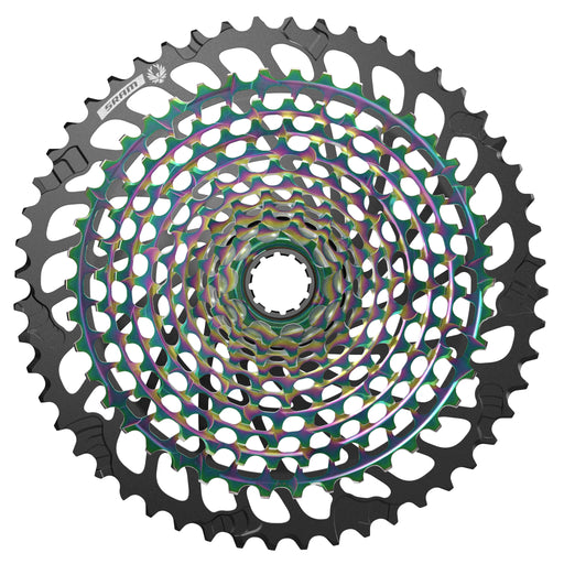 SRAM XG-1299  Eagle 12sp Cassette, 10-52t, Rainbow