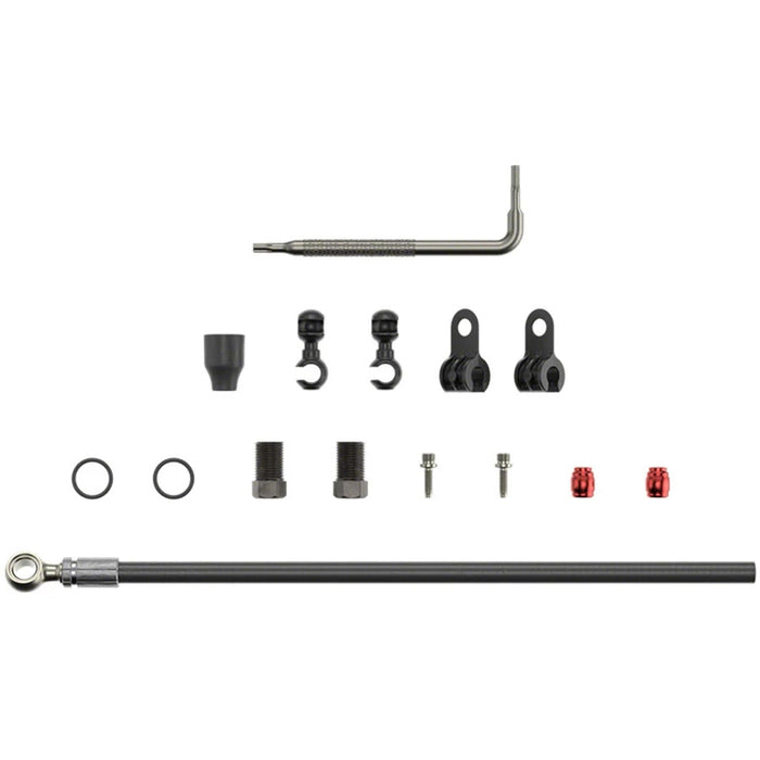 SRAM Disc Brake Hydraulic 2000m Tube Kit Silver Banjo
