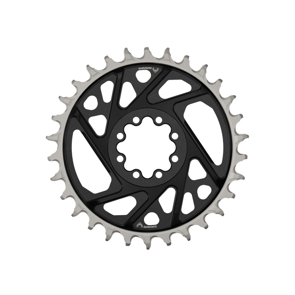 SRAM X0 Eagle T-Type 12sp Boost DM Chainring, 34t, Black