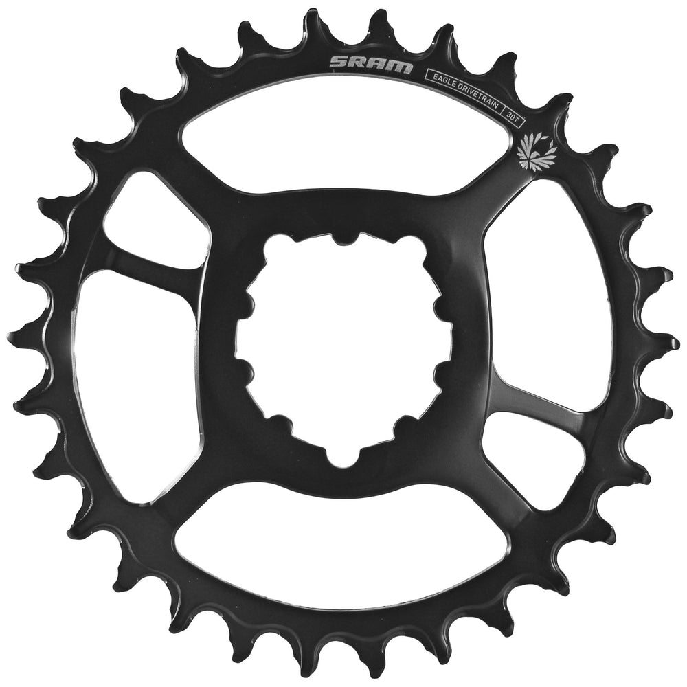 SRAM X-Sync Eagle 12sp 6mm DM Chainring Steel 30t, Black