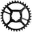 SRAM X-Sync Eagle 12sp 6mm DM Chainring Steel 34t, Black