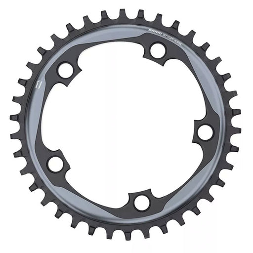 SRAM X-Sync Chainring 46 Teeth 110mm BCD Polished Grey/Matte Black Fits 10