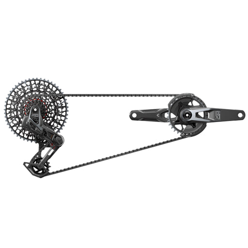 SRAM X0 T-Type Eagle V2 AXS Groupset, 170mm, Black D2 00.7918.413.001