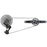 SRAM GX T-Type Eagle AXS Groupset, 165mm, Dark Polar 00.7918.414.004
