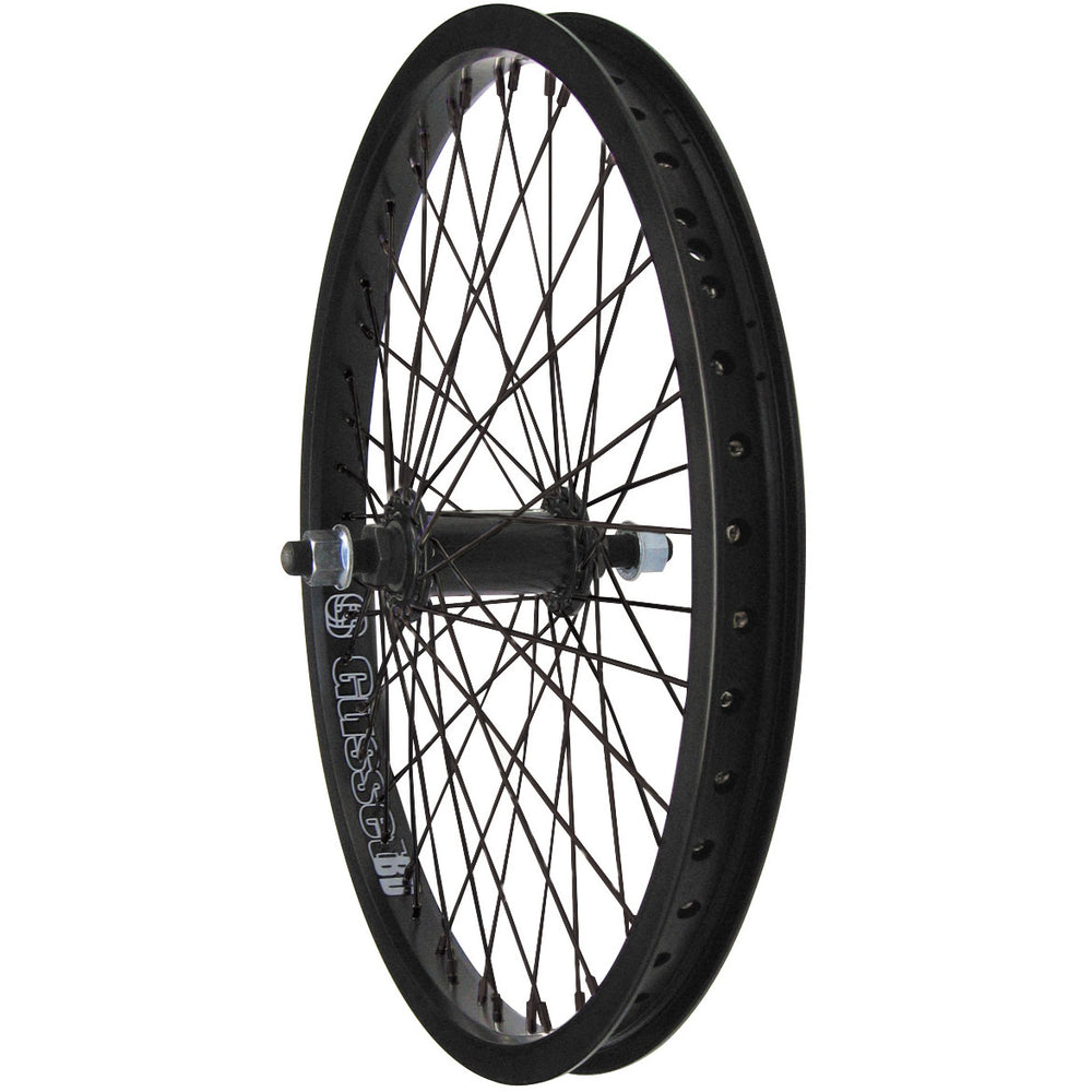 Gusset Black Dog 20" Front Wheel, 3/8" 48h