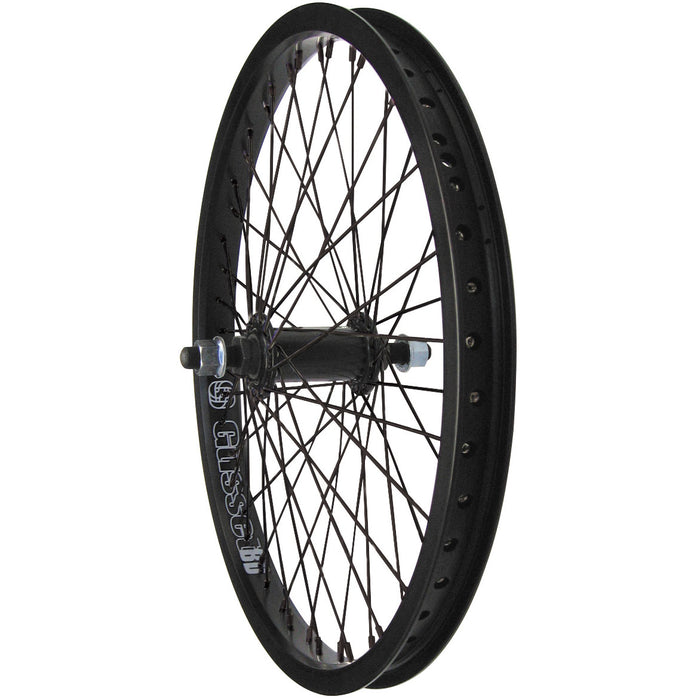 Gusset Black Dog 20" Front Wheel, 3/8" 48h