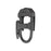 Hiplok DX U-Lock w/ Frame Clip Bike Lock, Black
