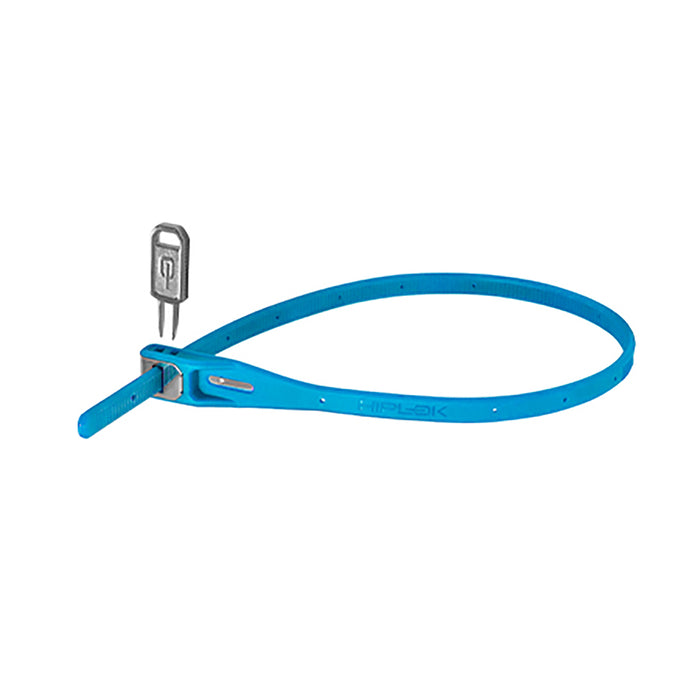 Hiplok Z Lok Single Zip Key Lock, Cyan