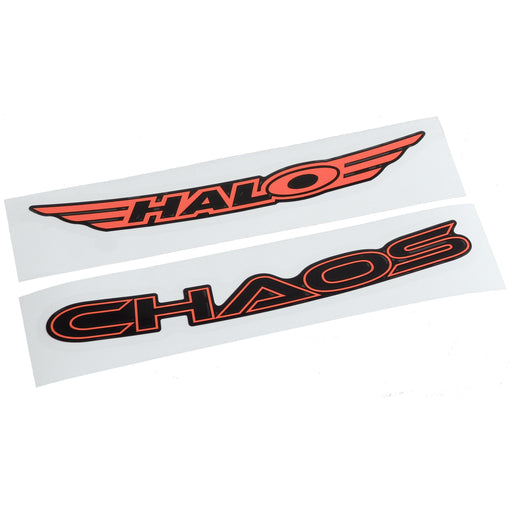 Halo Chaos Rim Decals - Orange